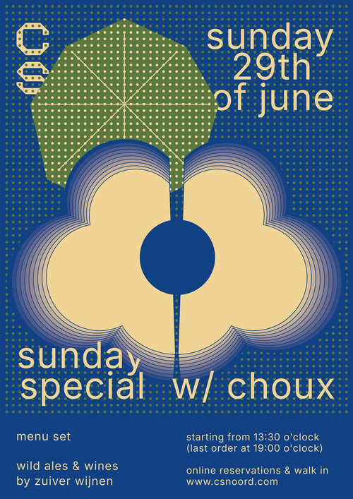 Uitnodiging: Sunday Special met Choux bij Cornerstore op 29 juni