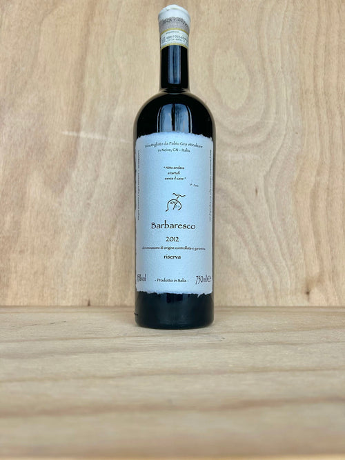 Fabio Gea - Barbaresco Riserva 2012