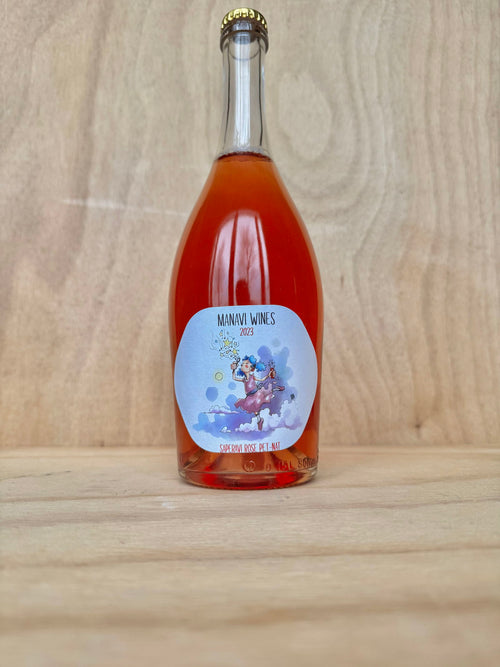 Manavi Wines - Saperavi Rosé Pet Nat 2023 – mousserende rosé natuurwijn uit Kakheti, Georgië