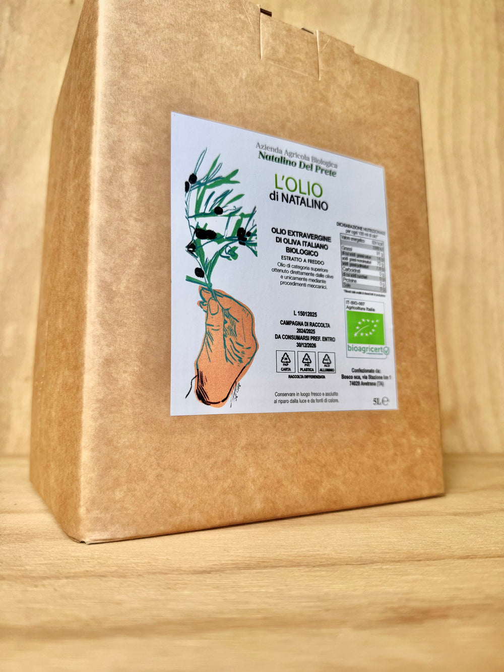 Natalino del Prete - Olio Extra Virgine BIB 5L