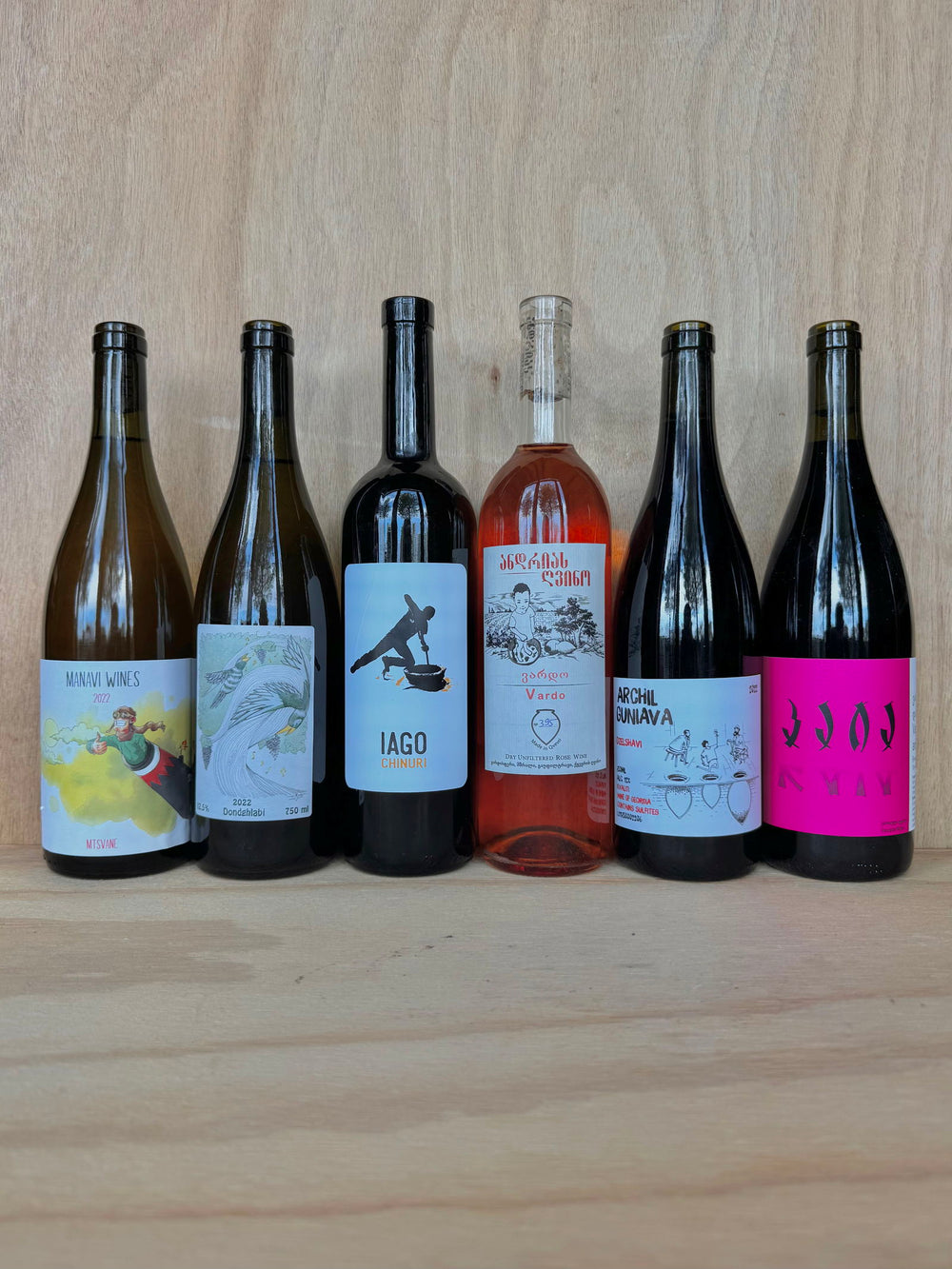 Zuiver Wijnen - Wijnpakket 'Drink Like A Georgian'