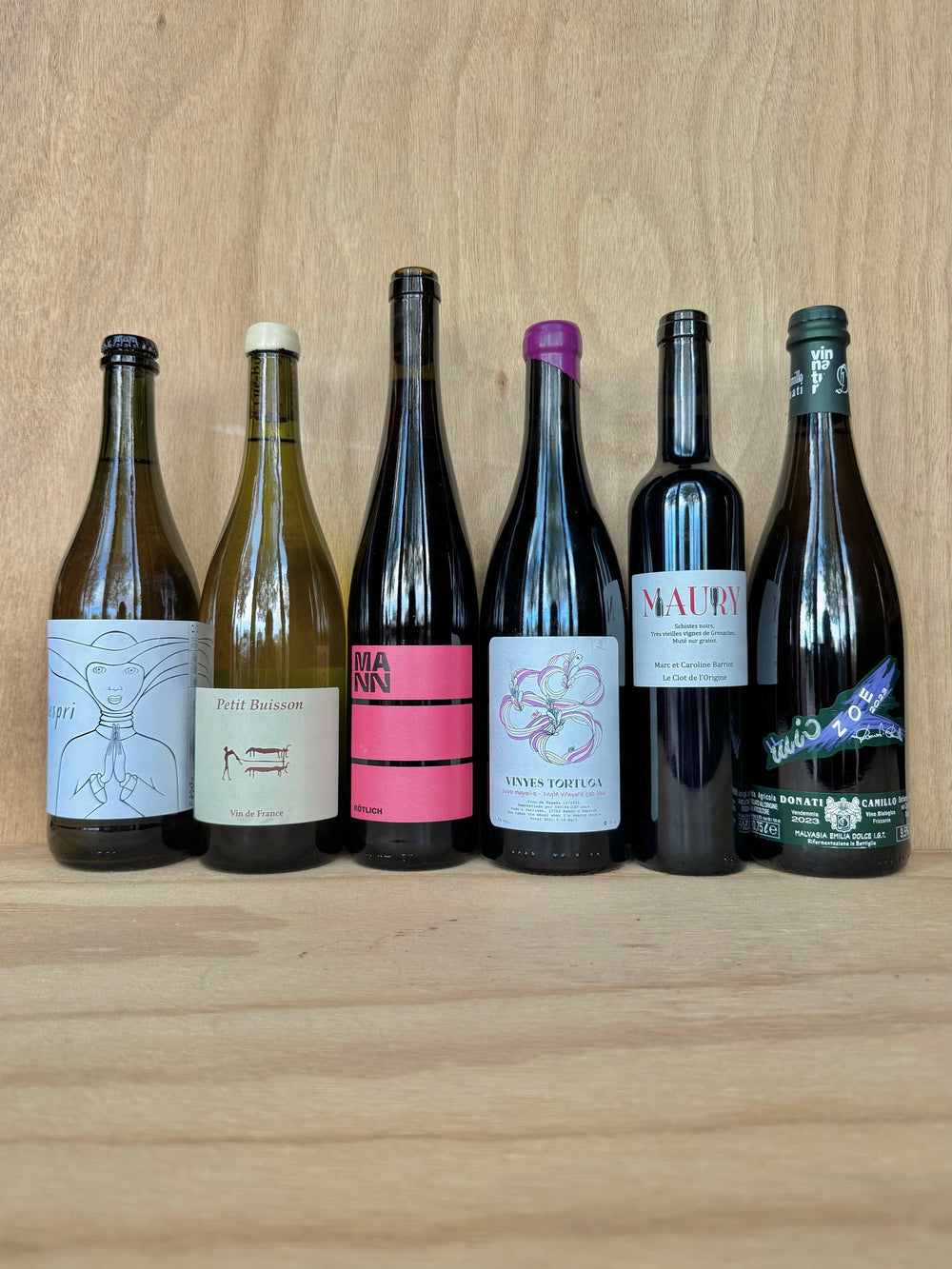 Zuiver Wijnen - Wijnpakket 'Kerstpairing Choux'