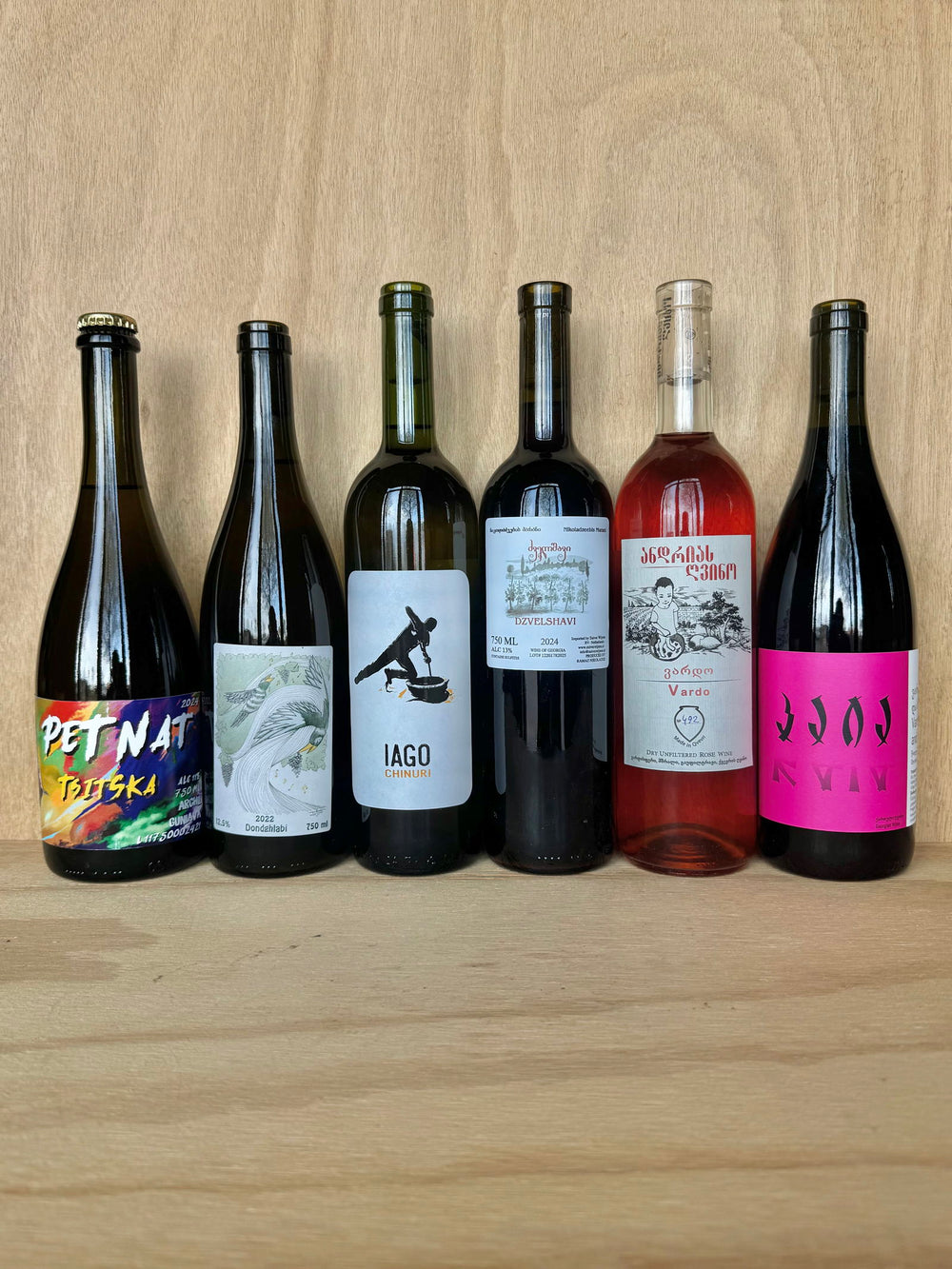 Zuiver Wijnen - Wijnpakket 'Drink Like A Georgian'