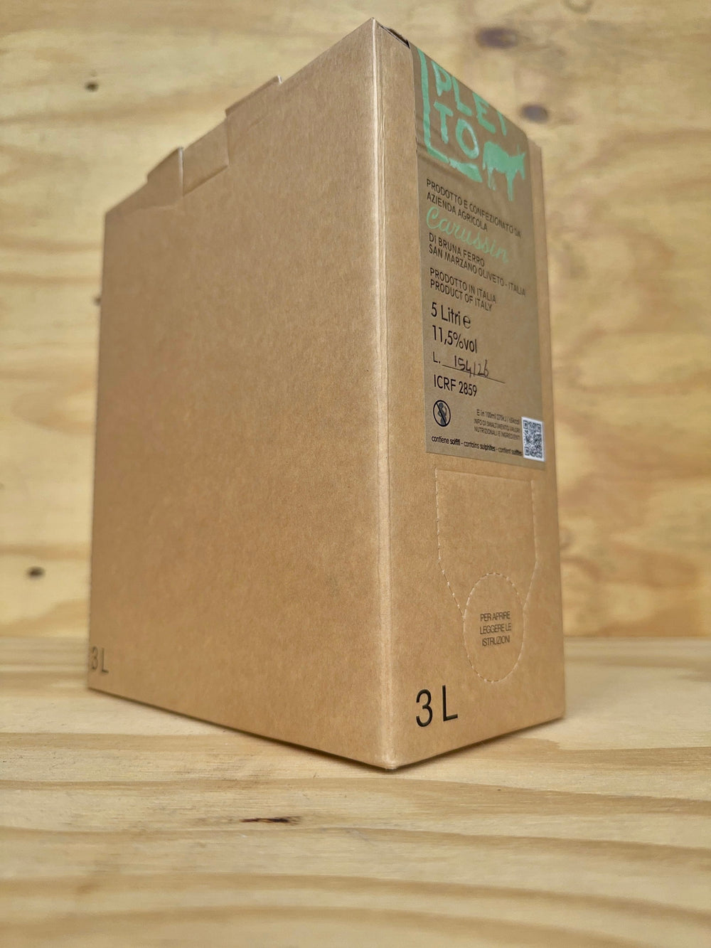 Carussin - Completo Bianco BIB 3L 2025