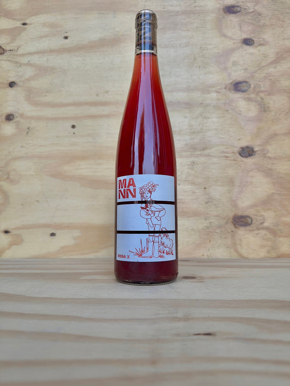 Weingut Andi Mann - Rosa X 0,75L – rosé natuurwijn uit Rheinhessen, Duitsland