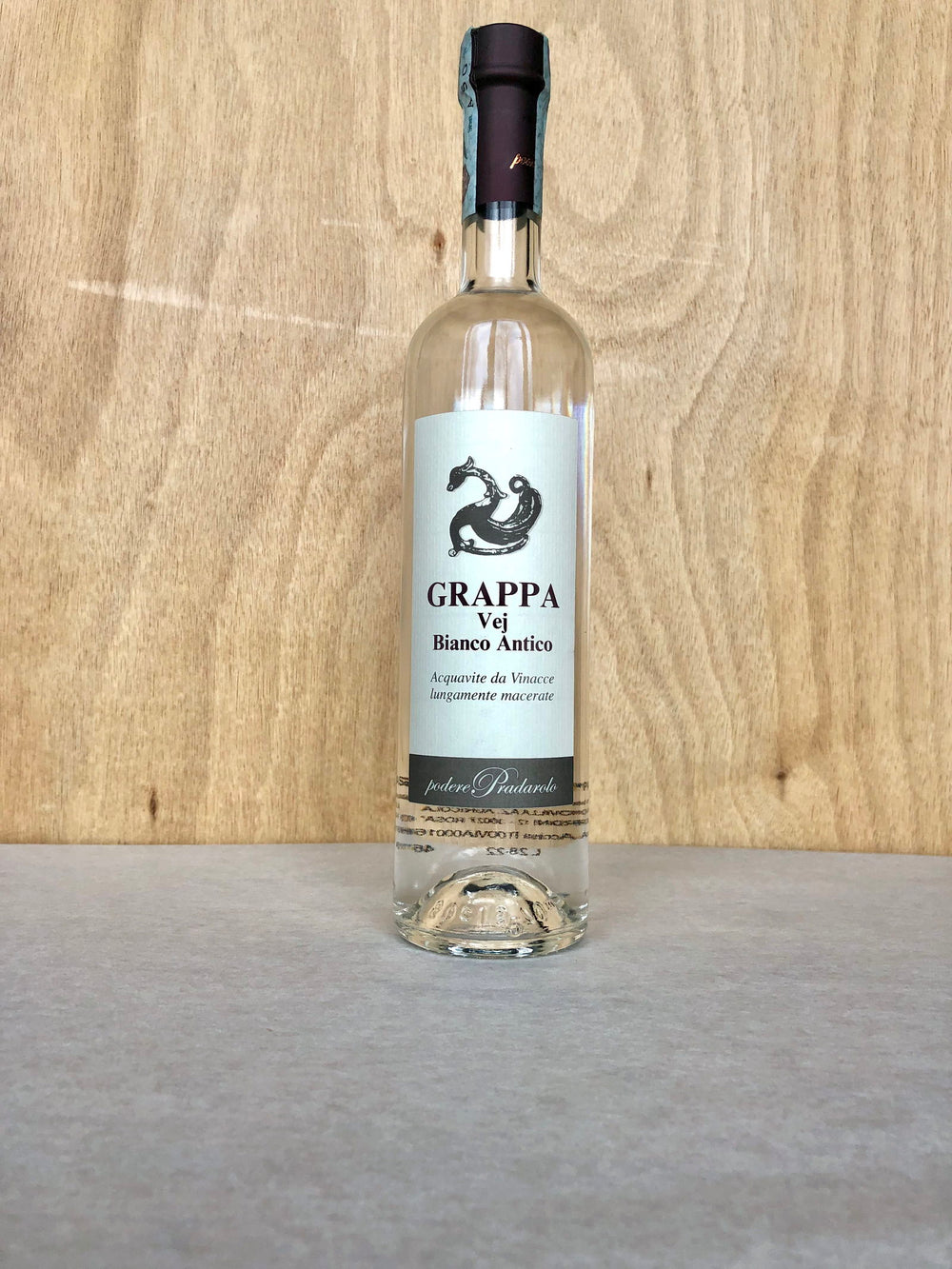 Podere Pradarolo - Grappa di Vej Bianco Antico 0,5L